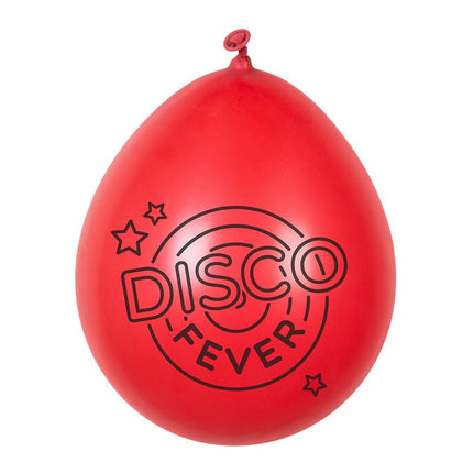 Disco Fever Ballonnen 23cm 6st van Boland koop je bij Partywinkel