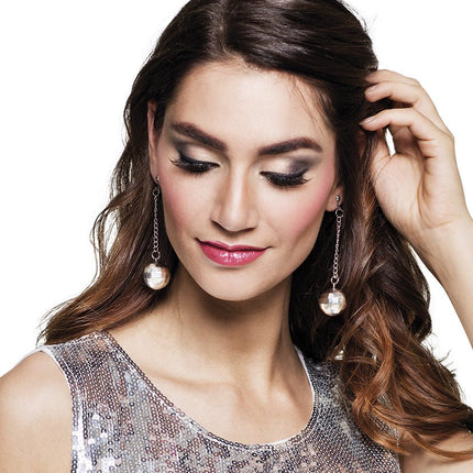 Disco Oorbellen van Boland koop je bij Partywinkel