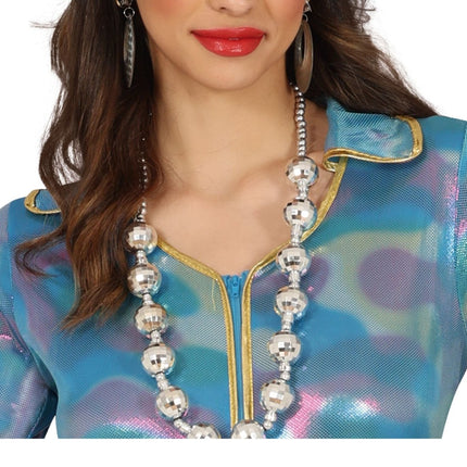 Disco Pak Blauw Paars Dames - Partywinkel - 8434077862735
