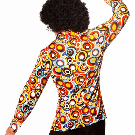 Disco Shirt Jaren 70 van Wilbers & Wilbers koop je bij Partywinkel