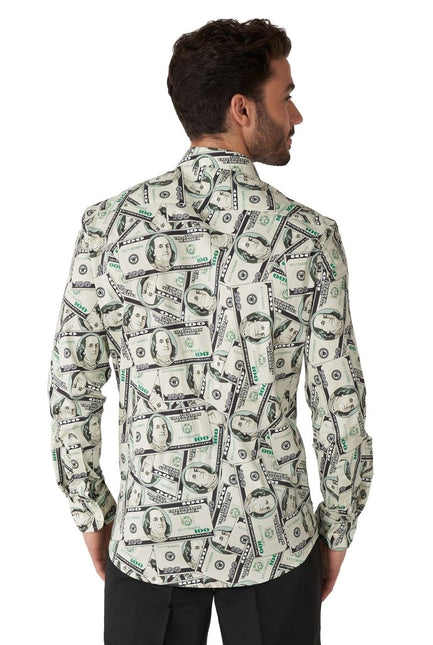 Dollar Geld Overhemd Heren OppoSuits van OppoSuits koop je bij Partywinkel