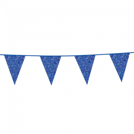 Donker Blauw Slingers Glitter 6m van WeFiesta koop je bij Partywinkel