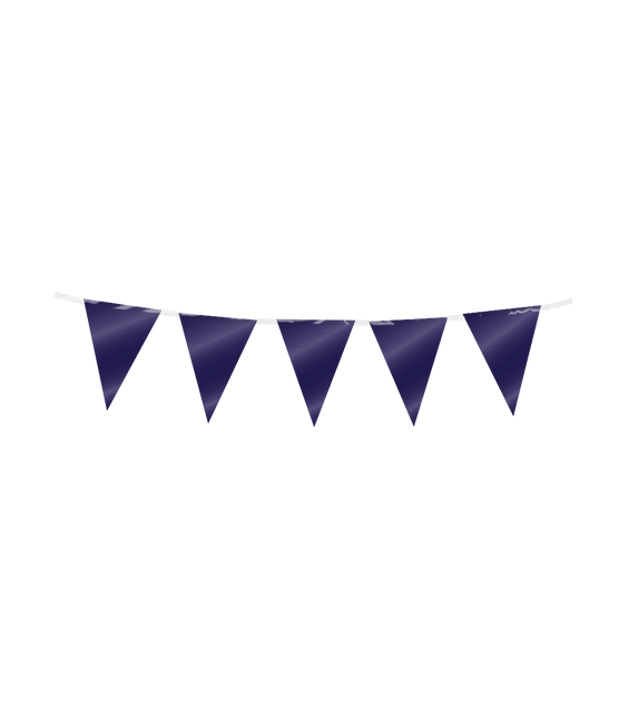 Donkerblauwe Slinger Mini Folie 3m - Partywinkel - 8716764246456
