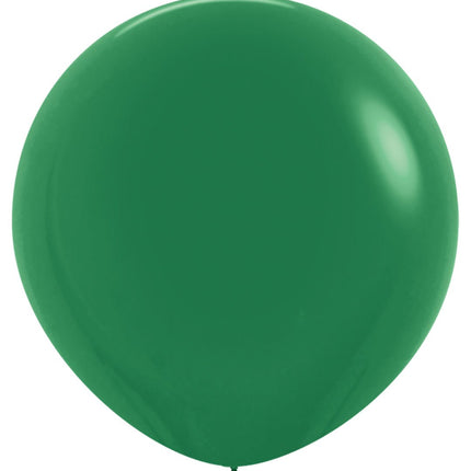 Donkergroene Ballonnen 91cm 10st van Sempertex koop je bij Partywinkel