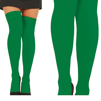 Donkergroene Kousen Donkergroen van Fiestas Guirca koop je bij Partywinkel