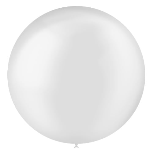 Doorzichtige Reuze Ballon XL 91cm - Partywinkel - 8436540871138