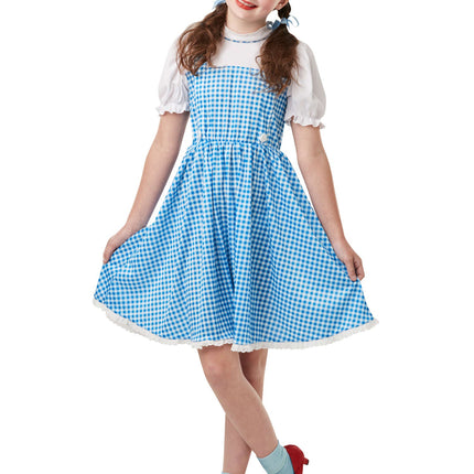 Dorothy Kleid Blau Weiß Mädchen Teenager