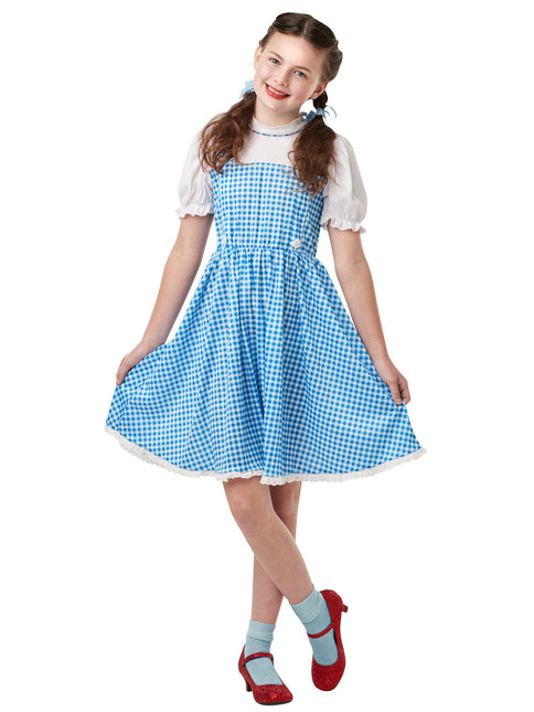 Dorothy Kleid Blau Weiß Mädchen Teenager
