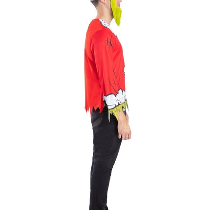 Dr. Seuss The Grinch Santa Kit van Smiffys koop je bij Partywinkel