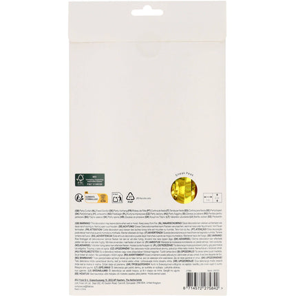 Goldener Türvorhang 2m