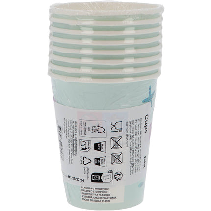 Meerjungfrau Becher 250ml 8Stk