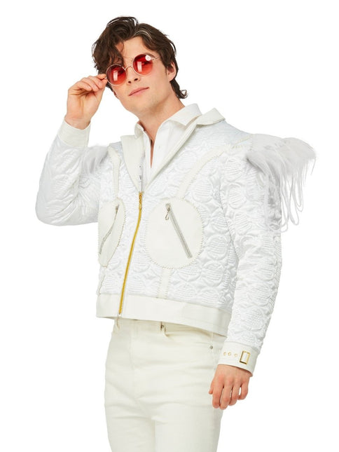 Elton John Feather Jas van Smiffys koop je bij Partywinkel