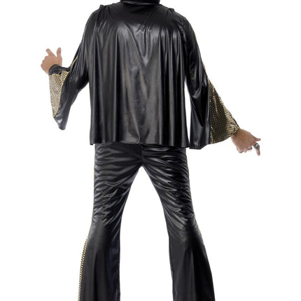 Elvis Kostuum, Zwart & Goud van Smiffys koop je bij Partywinkel