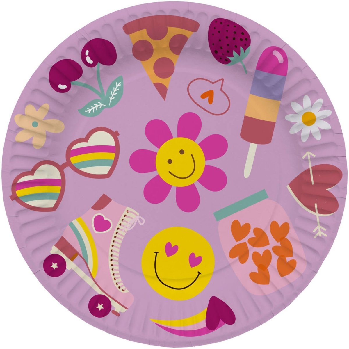 Folat Einwegteller Papier FSC Princess – 23 Cm, 8 Stück, Mehrfarbig – Ideal Für Kinderfeste & Partys Folat Einwegteller Papier FSC Princess – 23 Cm, 8 Stück, Mehrfarbig – Ideal Für Kinderfeste & Partys