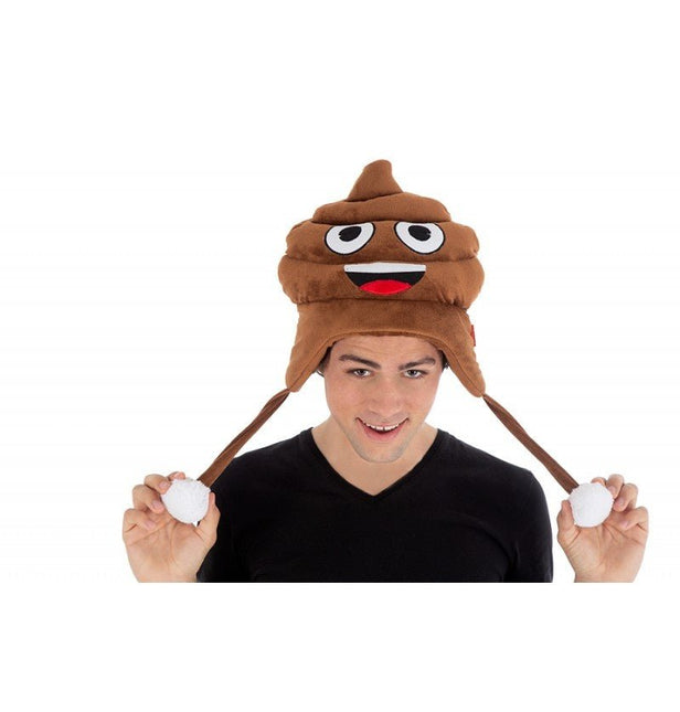 Emoji Poep Hoed van CHAKS koop je bij Partywinkel