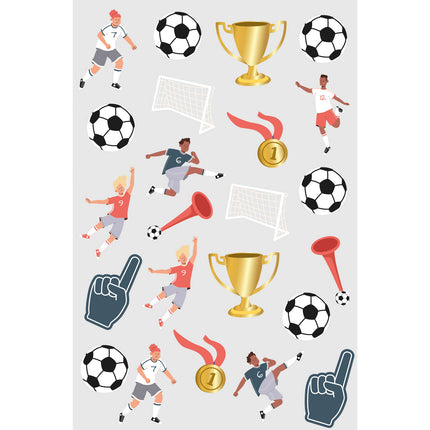 Fußball Fake Tattoos 25 Stk.