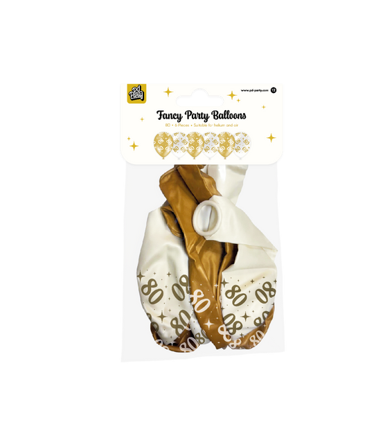 Ausgefallene Party-Latexballons - 80