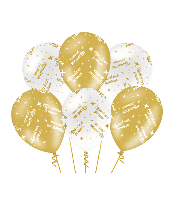 Ausgefallene Party-Latexballons - Ruhestand