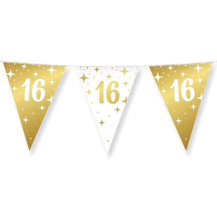 Fancy party flag line foil - 16