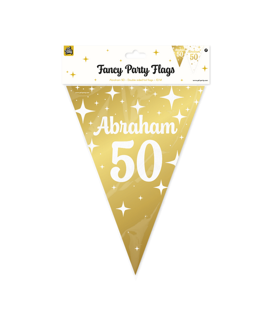 Fancy Party Flagge Linie Folie - Abraham 50