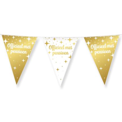 Fancy Party Flagge Linie Folie - Pension