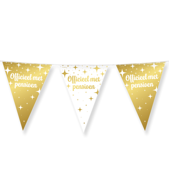 Fancy Party Flagge Linie Folie - Pension