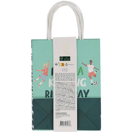 Fußball Handout-Taschen 27cm 6 Stk.