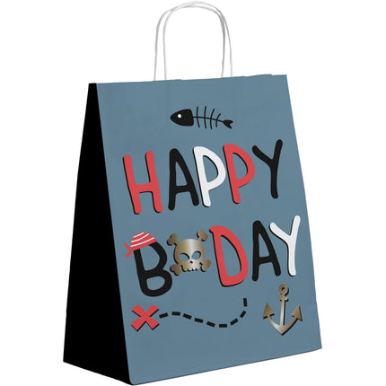 Piraten Party Taschen 27cm 6Stk