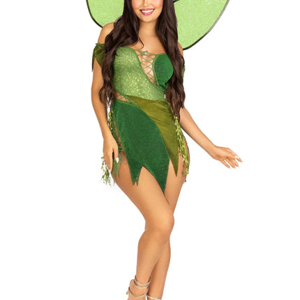 Fee Jurk Groen Dames van Leg Avenue koop je bij Partywinkel