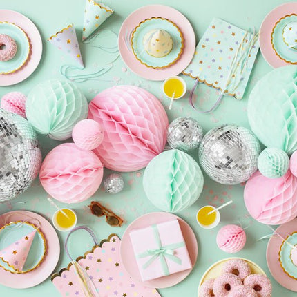 Feesthoedjes Sterren Meerkleurig 14,5cm 6st van Partydeco koop je bij Partywinkel