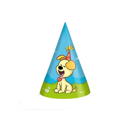 Partyhüte Woezel<tamp>Pip – 6 Stück</tamp>