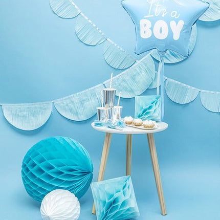 Feesttoeters Blauw 6st van Partydeco koop je bij Partywinkel