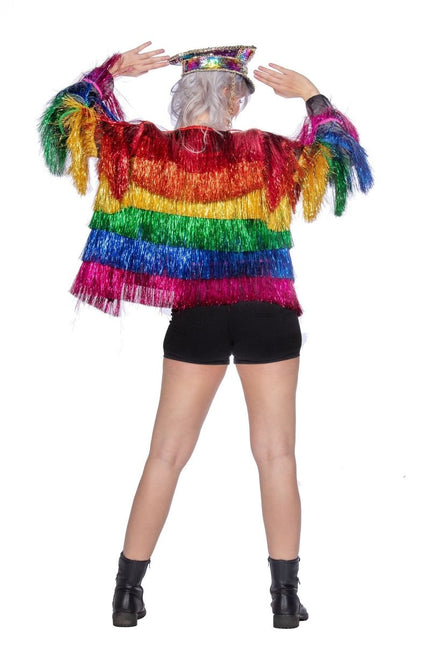 Festival tinsel jasje - Partywinkel - 8720059064373