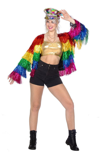 Festival tinsel jasje - Partywinkel - 8720059064373