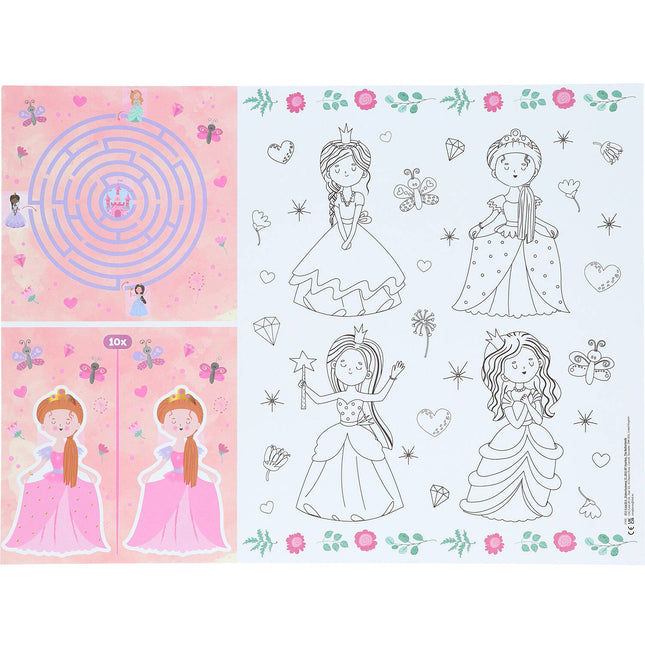 Prinzessinnen Tischsets 40cm 6Stück