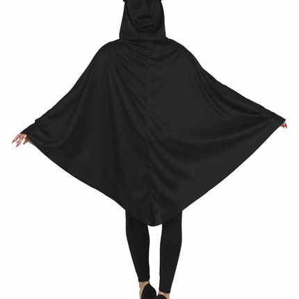 Katze Halloween Poncho Damen