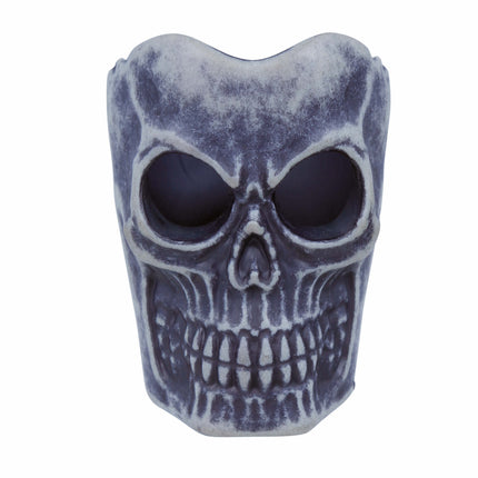 Halloween Tischdekoration Totenkopf Kerze 6cm