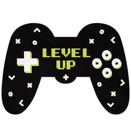 Gaming Party Servietten 16cm 12 Stk.