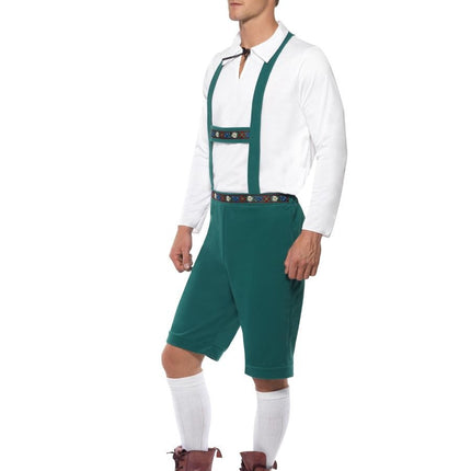 Lederhosen Set Grün