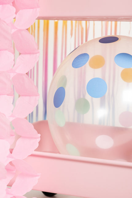 Ballons Dots Bunt 33cm 6Stück
