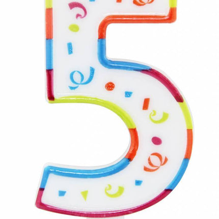 Kerze XL 5 Jahre 17cm