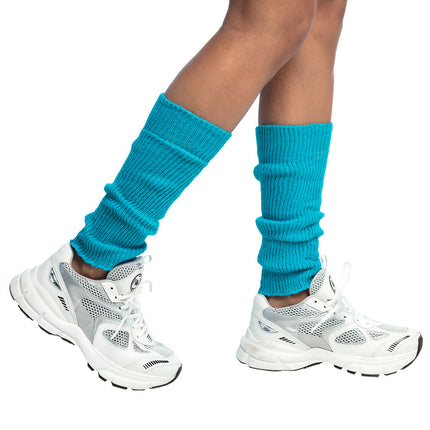 Blaue Beinwärmer