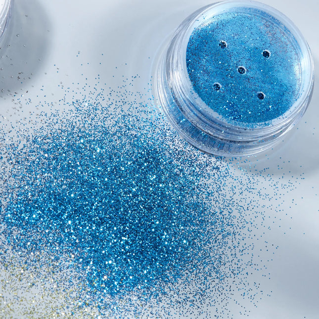 Moon Glitter Classic Fine Glitter Shaker Blau 5g