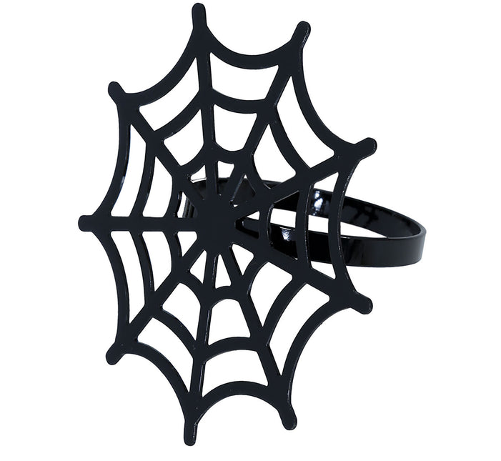 Halloween Serviettenhalter Spinnennetz