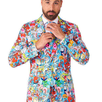 SpongeBob Frenzy Anzug Männer <tc>OppoSuits</tc>