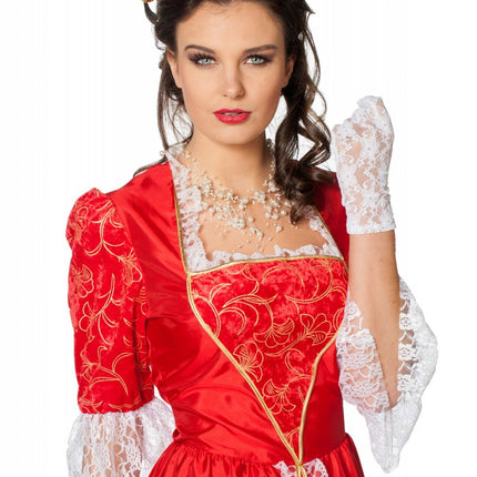Mittelalterliches Kleid Rot