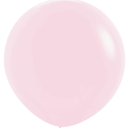 Luftballons Pastell Matt Rosa 91cm 10Stk