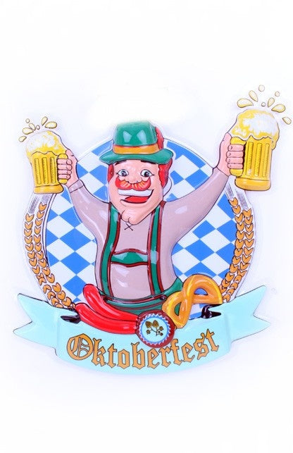 Oktoberfest Wanddekoration Bierkrug 44cm