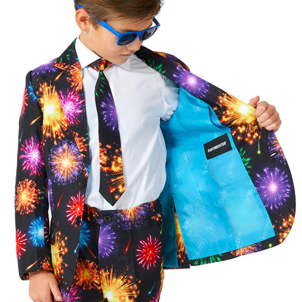 Anzug Feuerwerk Kind