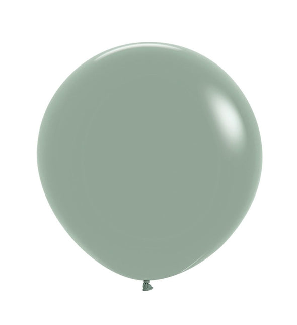 Ballons Pastell Dämmerung Lorbeer Grün 61cm 10Stk.
